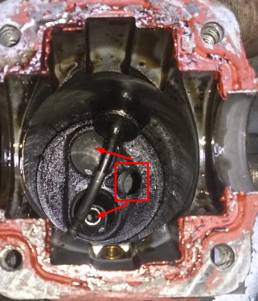 Расположение клапанов и место установки узла