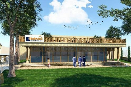  Визуализация проекта кафе. Иллюстрация с сайта Buxoro.uz