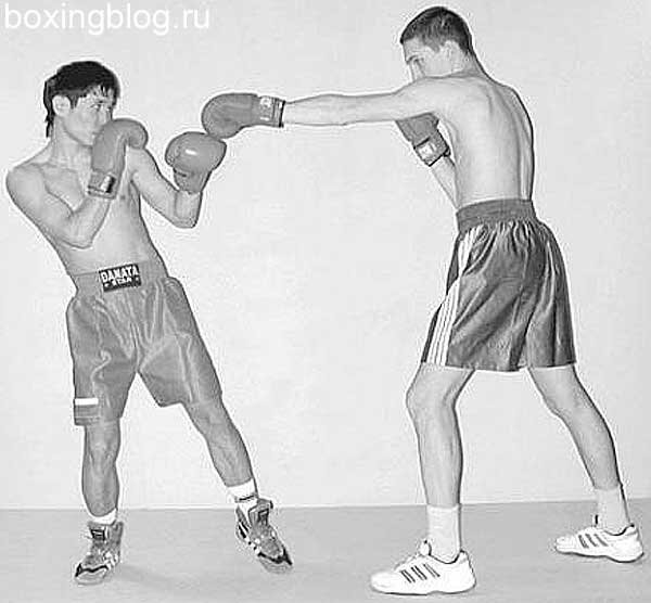 Связки ударов в боксе