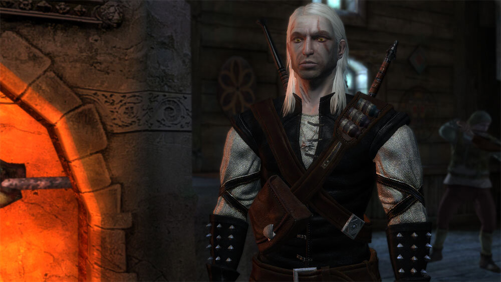 Геральт из первой части игры