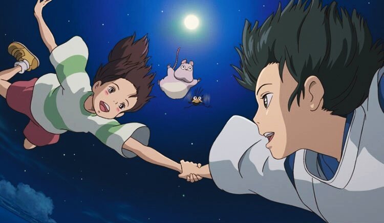 кадр из м/ф "Унесённые призраками", реж. Х. Миядзаки, 2001 г.