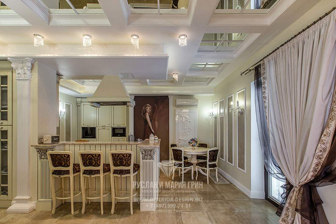  На фото: Интерьер кухни в частном доме