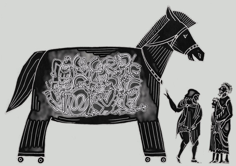 Троянский конь [Иван Владимирович Сербин] (fb2) картинки и рисунки