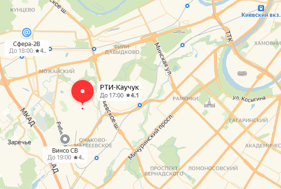 Планы развития очаково матвеевское промзона