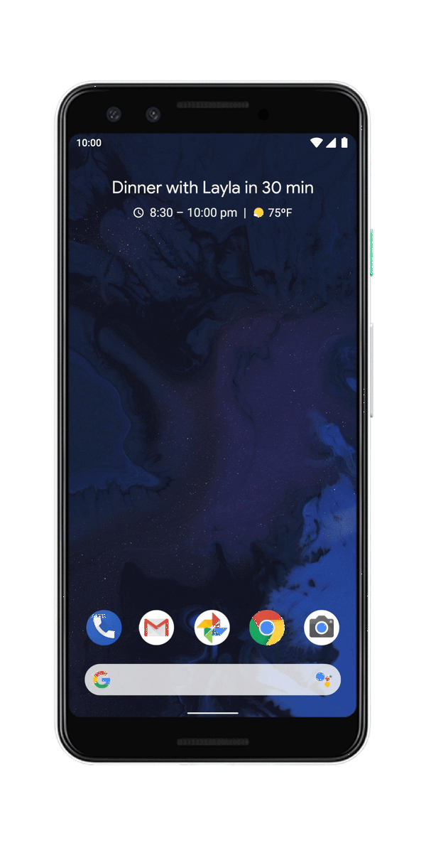 Smart Reply в действии