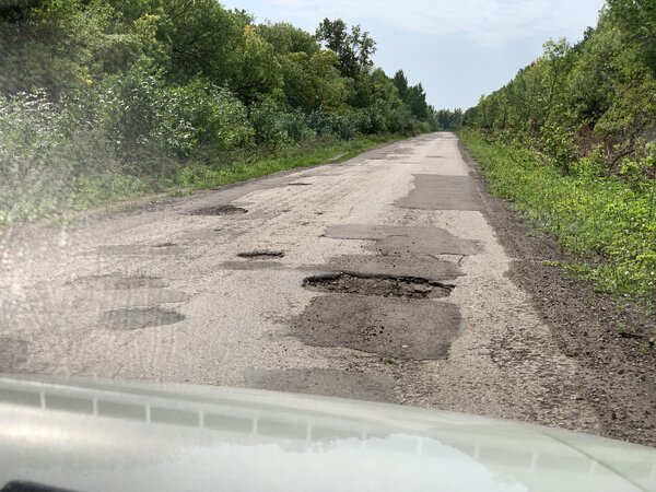 Новая дорога в деревне. Могут когда захотят