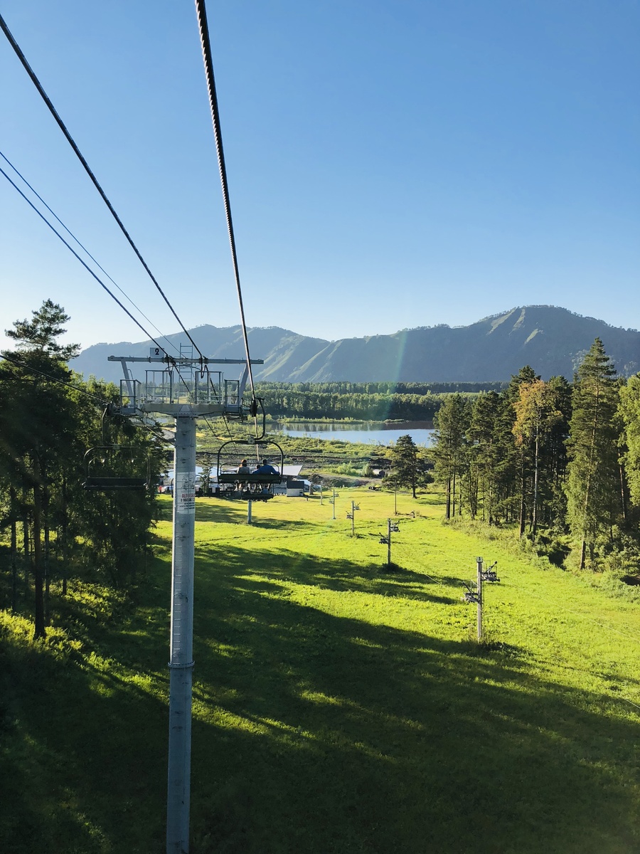 Вид с подъемника