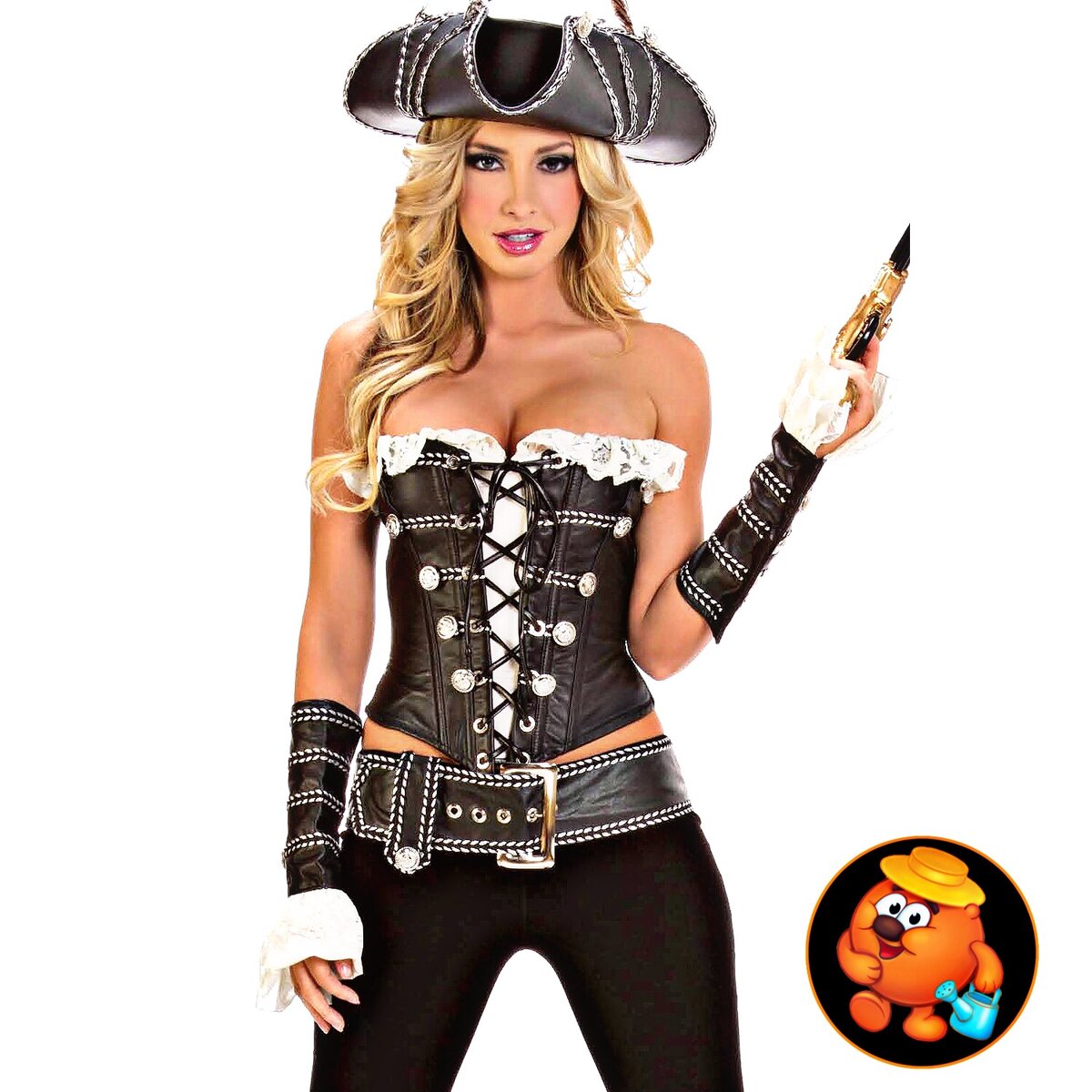 А вот и горячая красотка