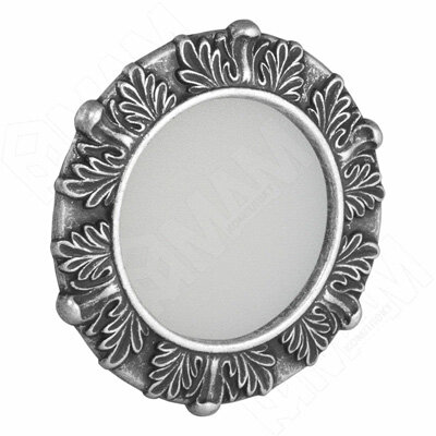 ACANTHUS Точечный светильник круглый, серебро состаренное