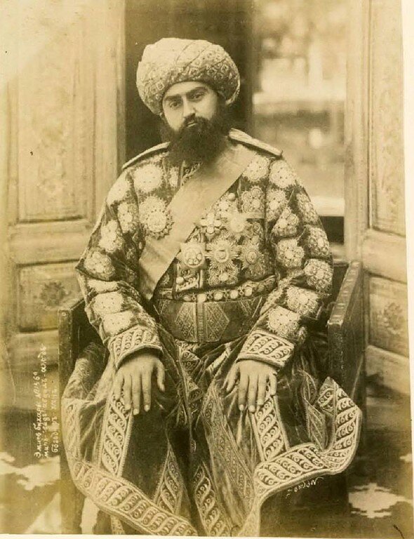 Бухарский эмир Сайид Музаффаруддин Бахадур Хан (1834-1885 гг.). | Взгляд в Бесконечность | Дзен