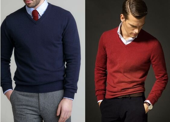 Мужские вязаные свитера