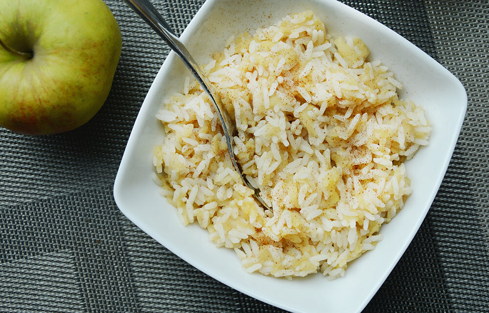 Рис с яблоками рецепт