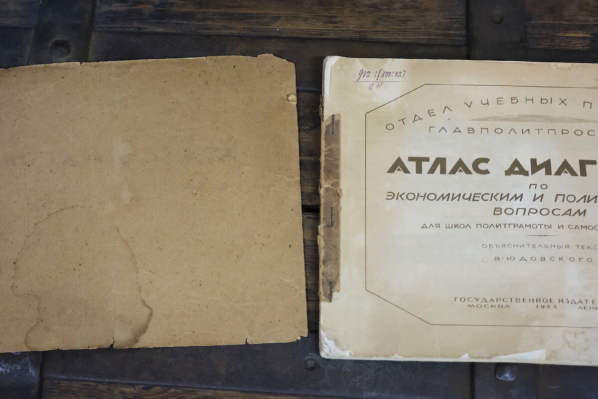 Состояние альбома до реставрации (листайте галерею).