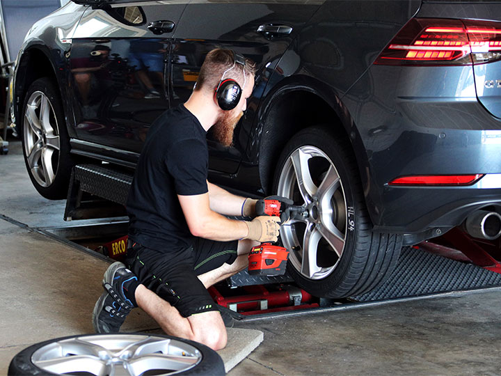 Подготовка к заездам.