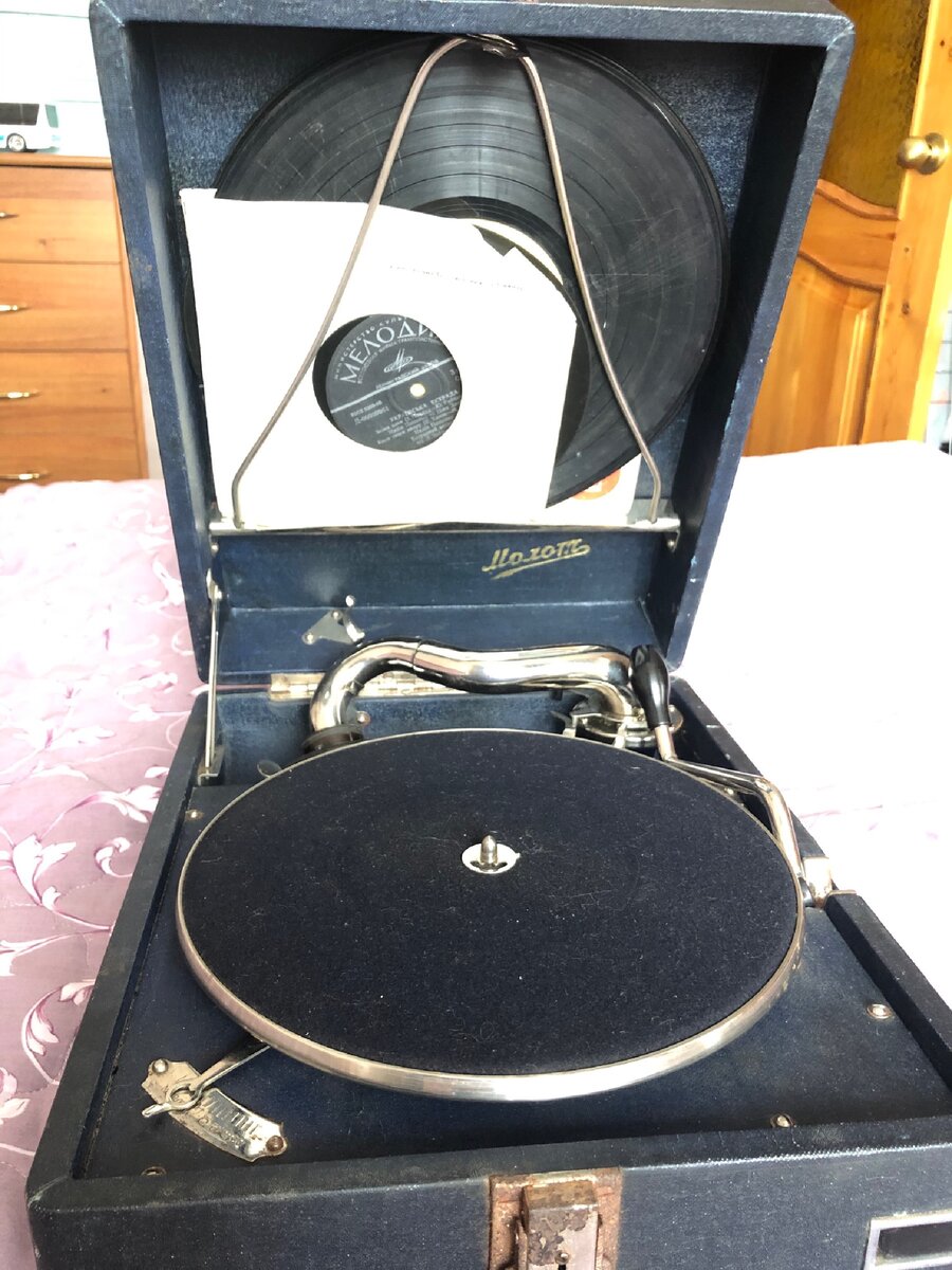 Виды пластинок для патефонов