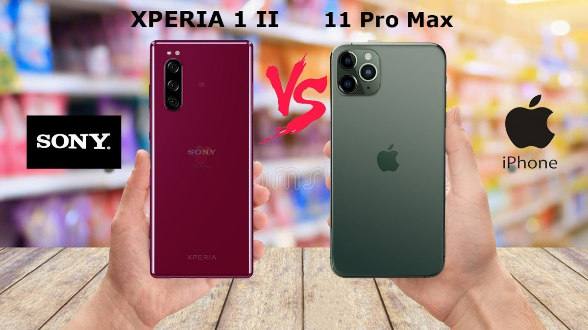 Sony Xperia 1 II (mark 2) vs iPhone 11 Pro. Сравнение | Техно Гарри | Дзен