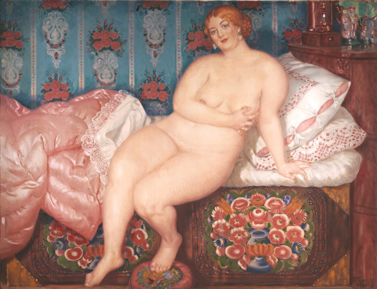 «Красавица» Кустодиева знает толк в карантине