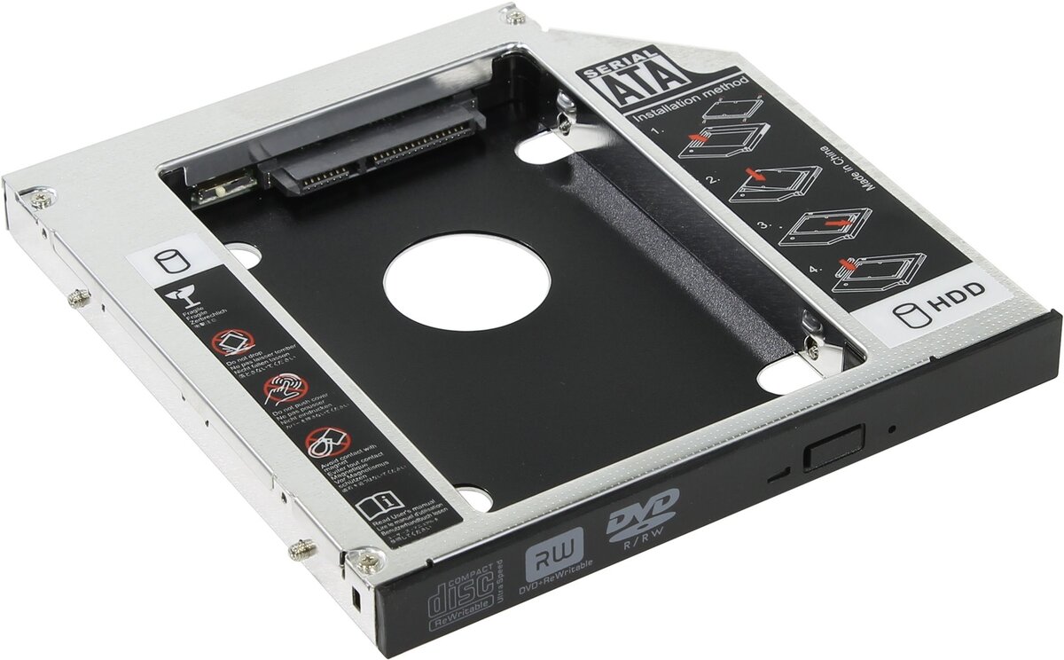 Переходник с привода на SSD/HDD