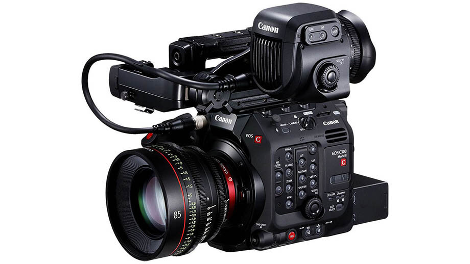 
Canon EOS C300 Mark III имеет модульную конструкцию и легко расширяется
