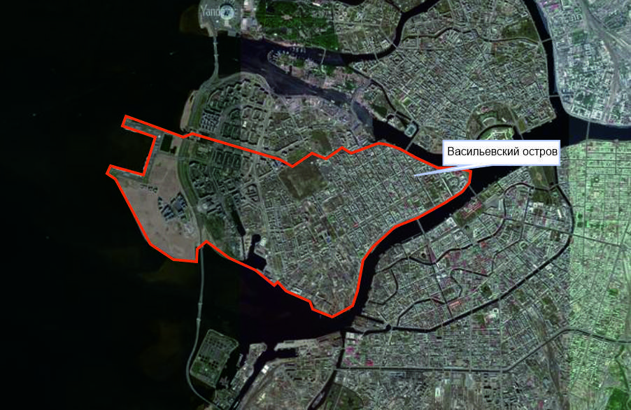 Вид со спутника