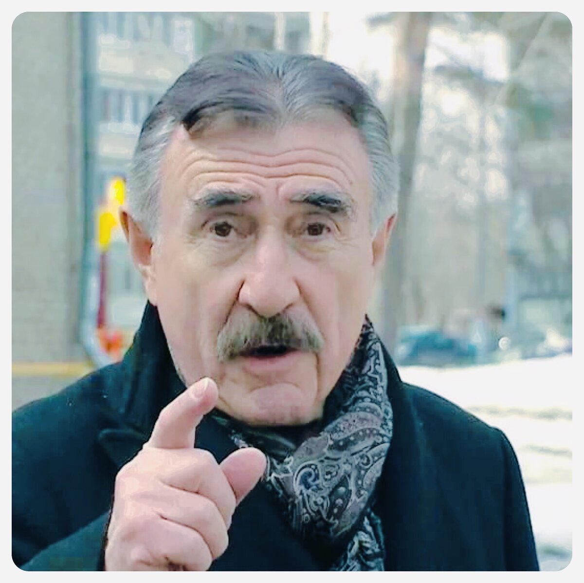 Леонид Каневский на съёмках проекта "Следствие вели"