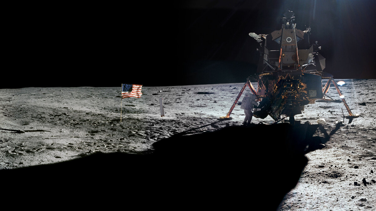 Дата выхода унеси меня на луну 3. Аполлон 11. Апполо 11 на Луне.