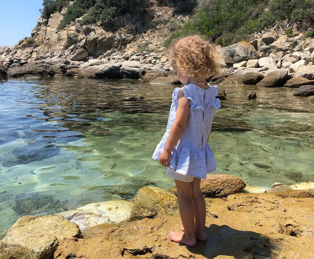 Мы стараемся вывозить Нику на море каждый год на месяц-полтора