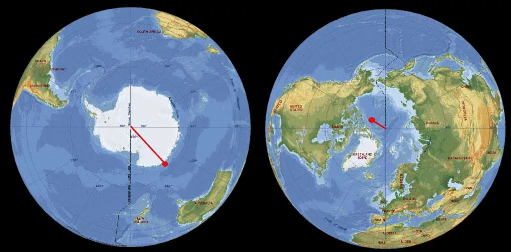 Северный и Южный полюс на карте земли. Земля Северный полюс и Южный полюс. Полюса земли на карте. Северный и Южный полюс на карте полушарий.