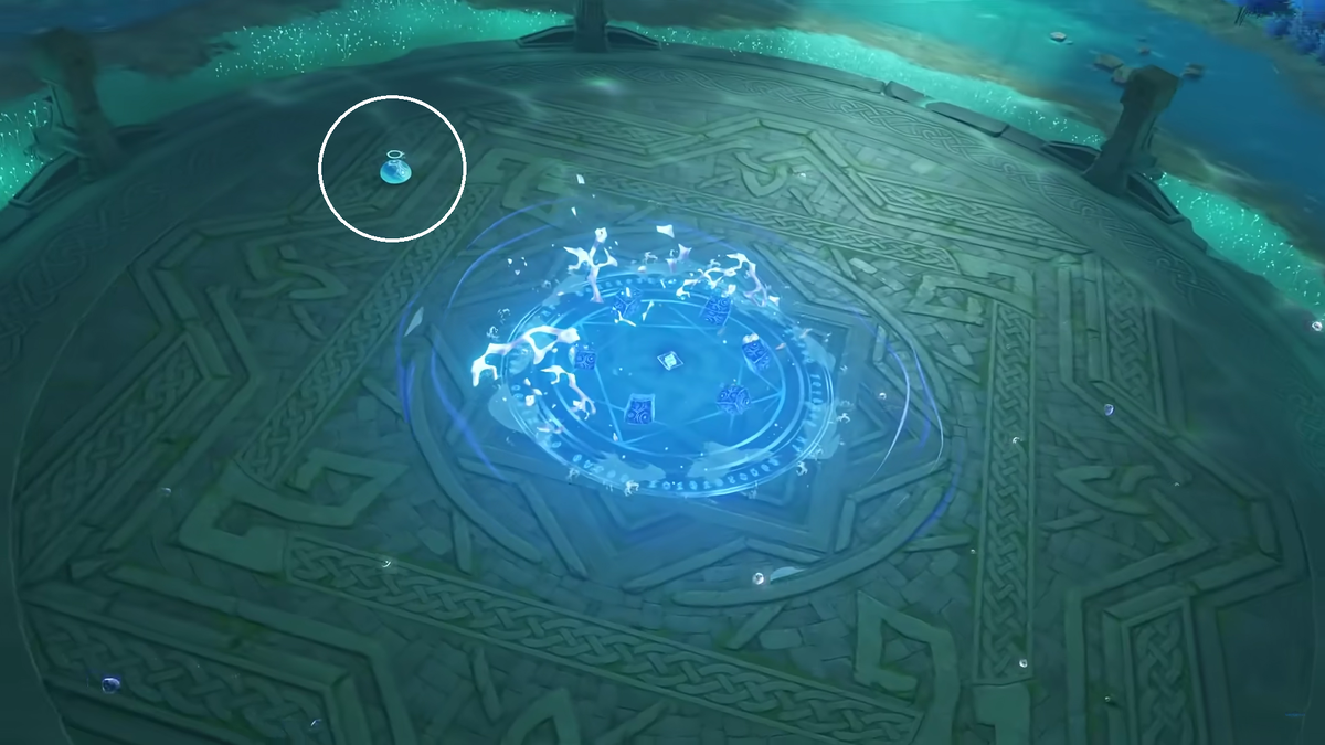 Фото взято из официального видеоролика авторов игры, выложенного на YouTube "Genshin Impact | Версия 2.1 - Лунное утешение для бренного мира" (Канал: Genshin Impact)