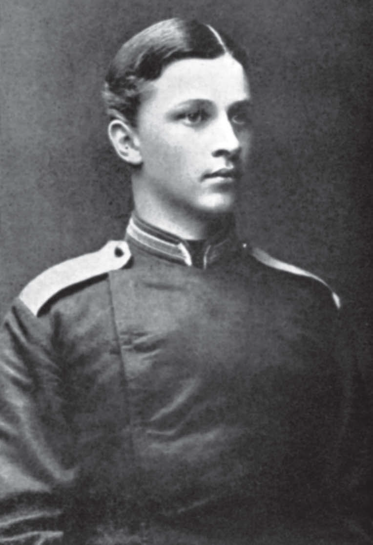  Маннергейм в 1886 году курсант военного училища в Хамине.