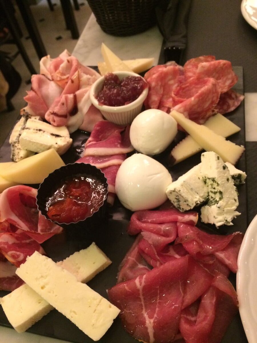 Сырно-мясное плато, Болонья,Эмилия - Романья. Фото автора