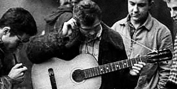 В походе у костра, 1960-е.  Всеволод Тарасевич/МАММ/МДФ