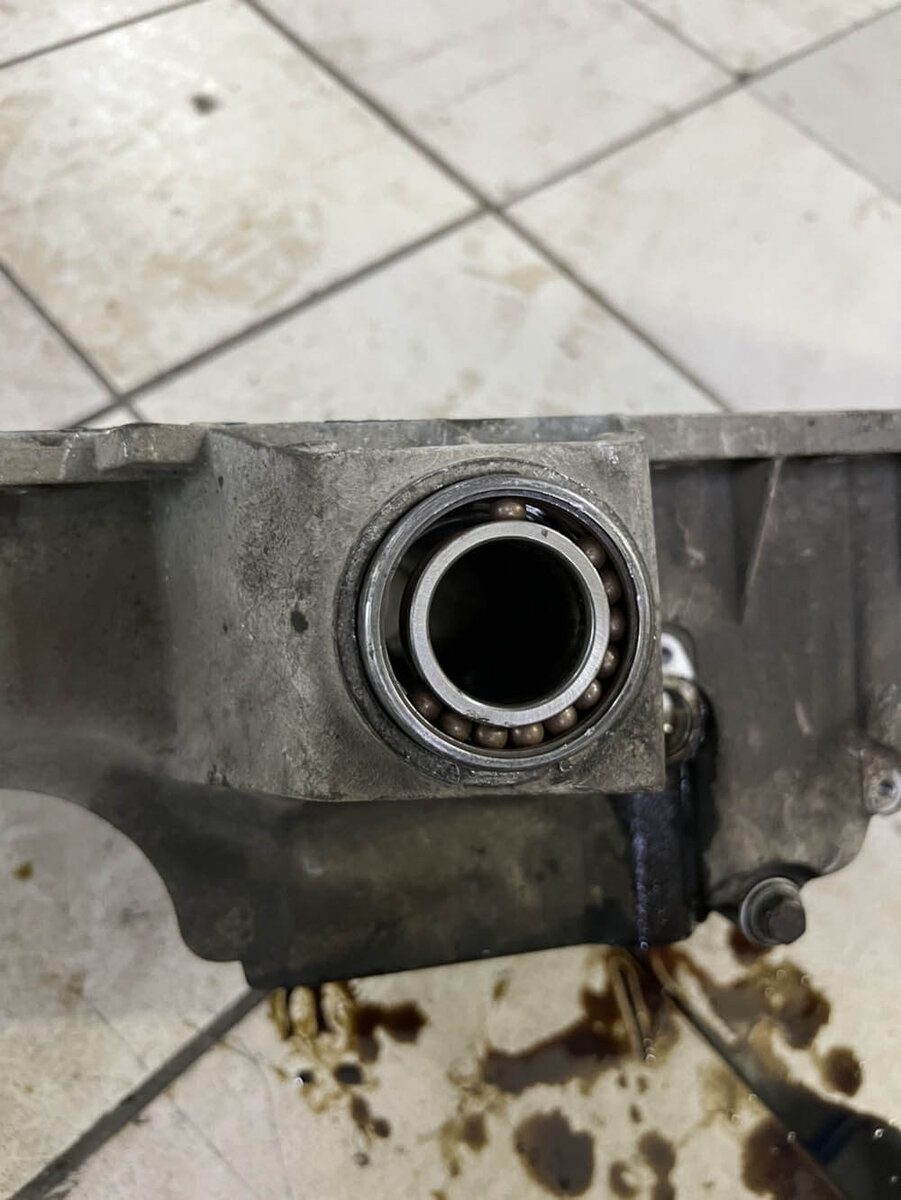 старый подшипник