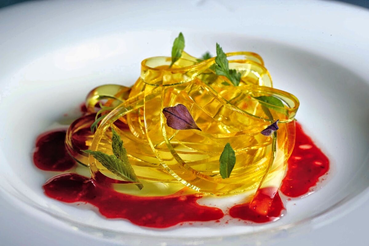 Апельсиновые спагетти