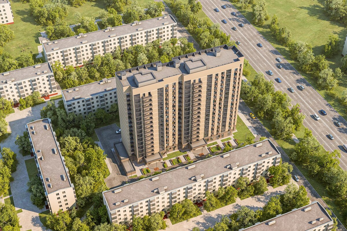 Дом по реновации на 150 квартир появится в Кузьминках в следующем году ...