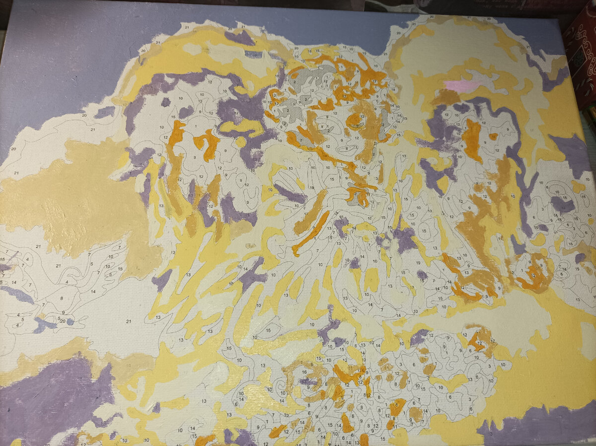 Картина по номерам