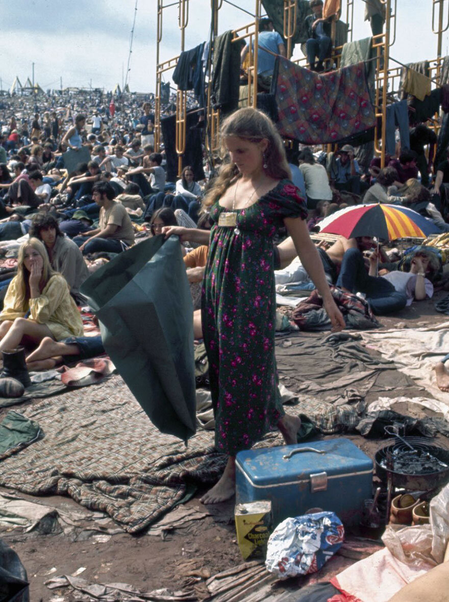 Hippie Woodstock 1969
