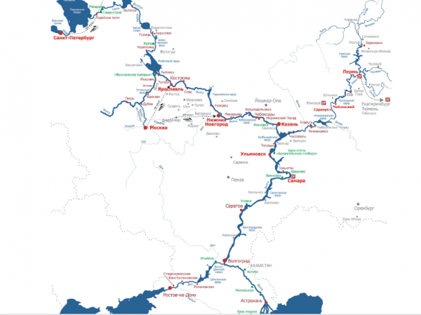 Карта речных круизов по Волге из Самары. Карта речного круиза Москва Санкт-Петербург. Речные круизы карта маршрутов. Маршруты речных круизов по Волге на теплоходе.