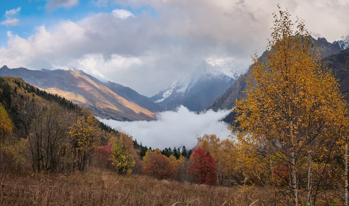 Белалакая гора осень