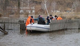 © Фото : ГУ МЧС по Алтайскому краюНескольким поселкам на севере Камчатки угрожает паводокПо данным регионального управления МЧС, до конца воскресенья есть возможны происшествия, связанные с выливом воды на пойменные участки местности вблизи русла Кубани и с угрозой подтопления приусадебных участков и дворов домовладений, расположенных в пойме.