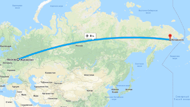 Сколько до г. Москва Анадырь маршрут самолета. Траектория полета Москва Анадырь. Карта полета Москва Анадырь. Путь самолета