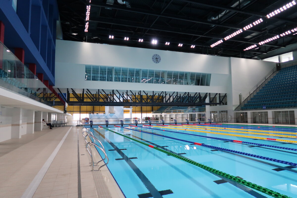 Ледовый дворец "Барыс Арена" открывает крупнейший бассейн для жителей и гостей города (фото + прайс)