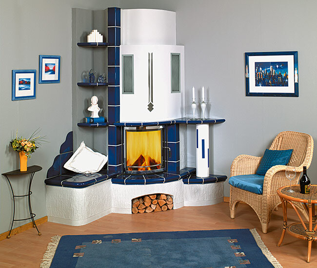 © Hark/«Центр каминов и котлов». Камин Hark 3/96.4 (Германия) с топкой Radiante 600/57 PK ECOplus отличается особой чистотой сгорания топлива и минимальной эмиссией.