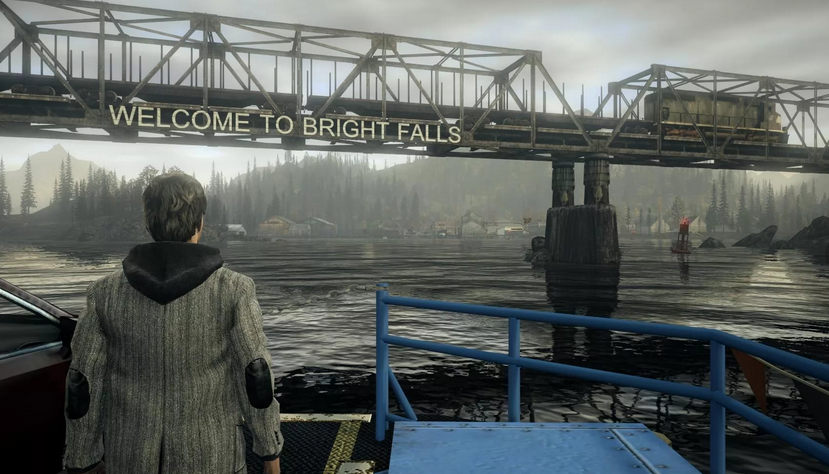 Всё дело в том что Remedy - финская компания разработчик Alan Wake в первую очередь конечно же известна своей игрой про несгибаемого детектива, поэтому в Алане Вэйке можно найти много отсылок к знаменитой игре.