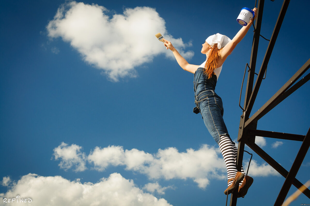 Нарисуй цель в своей голове и постепенно воплощай её в жизнь.