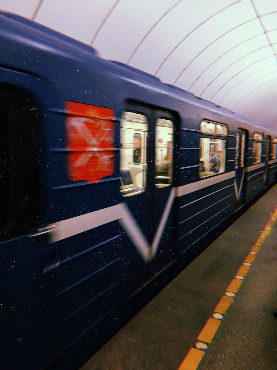 Вагон в метро
