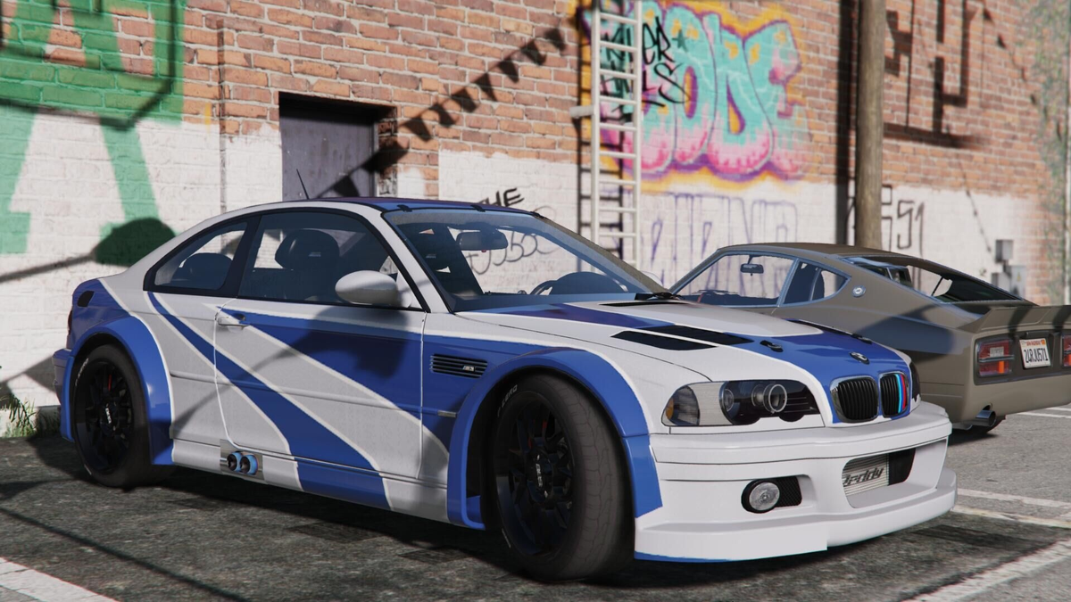   BMW M3 E46 GTR  о которой фанаты игры "NFS: Most Wanted"  до сих пор мечтают.
 