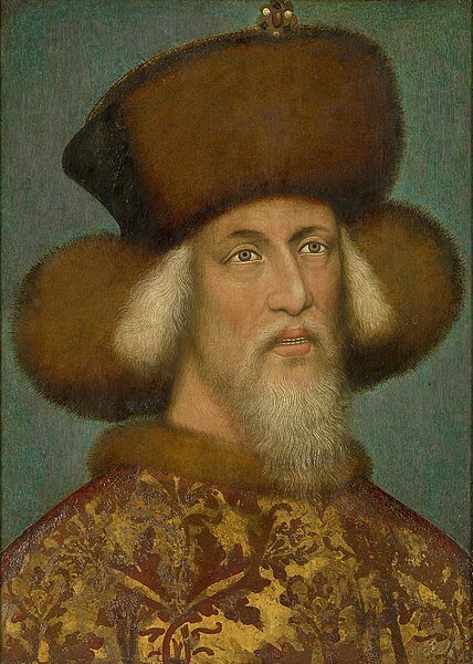 Император Сигизмунд, неизвестный художник (ранее приписывался Пизанелло), 1433. Из коллекции Музея истории искусств (Вена)