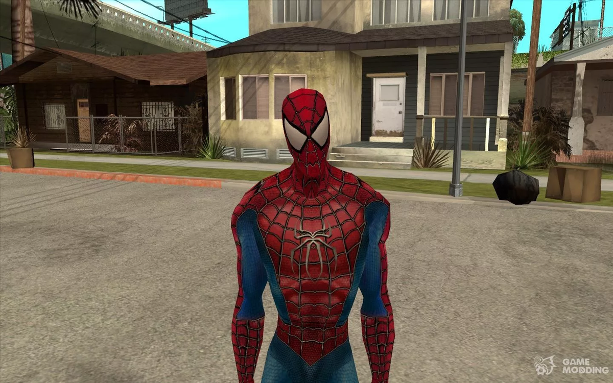 Гта моды на человек. ГТА Сан андреас Spider man. Человек паук GTA San Andreas. Паук для ГТА Сан андреас. ГТА Сан андреас код Spider man.