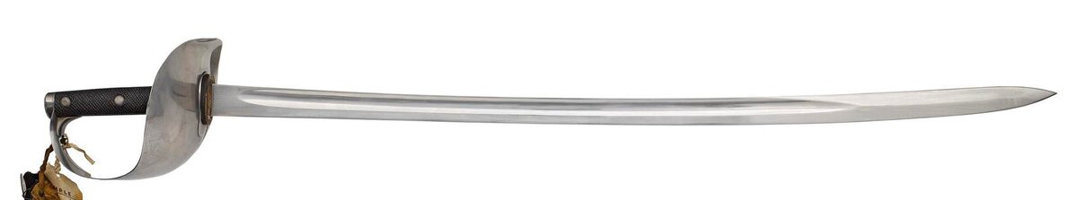 Кавалерийская сабля обр. 1853 г. с клинком вилкинсоновского типа (Англия).